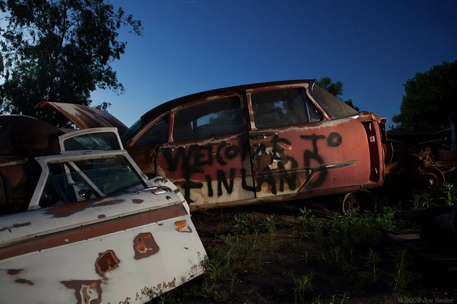 Welcome to Finland (Fin-land) -- by Joe Reifer