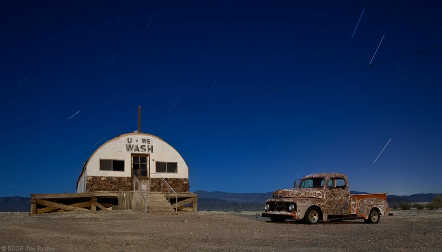 Tecopa Laundromat (U * We * Wash) -- by Joe Reifer