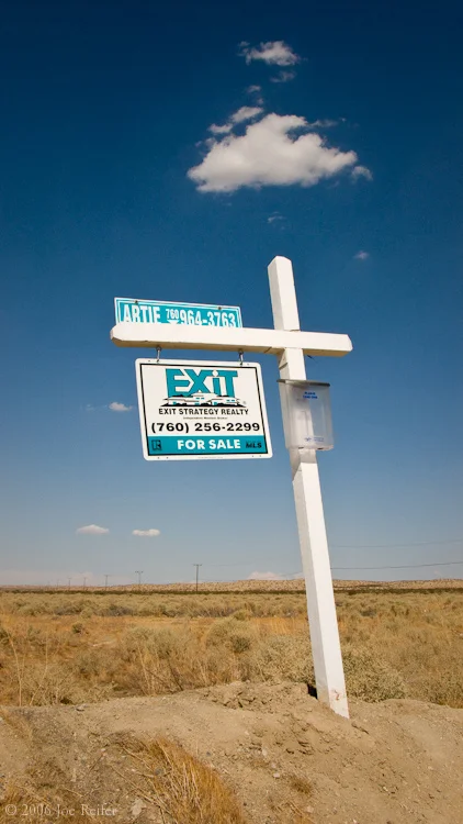 Exit Strategy Realty, Mojave Desert -- by Joe Reifer