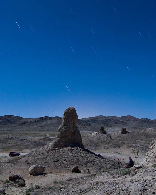 Joe Reifer at Trona Pinnacles -- by Troy Paiva
