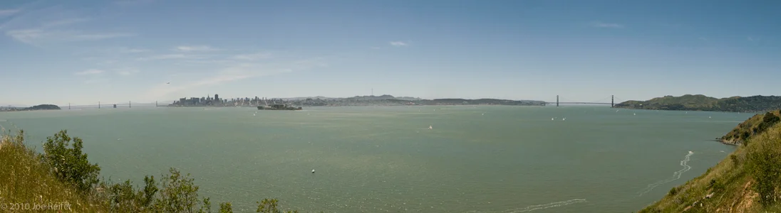 Angel Island Panorama -- by Joe Reifer