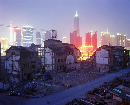 Neighborhood Demolition, Fangbang Lu, 2006 -- by Greg Girard