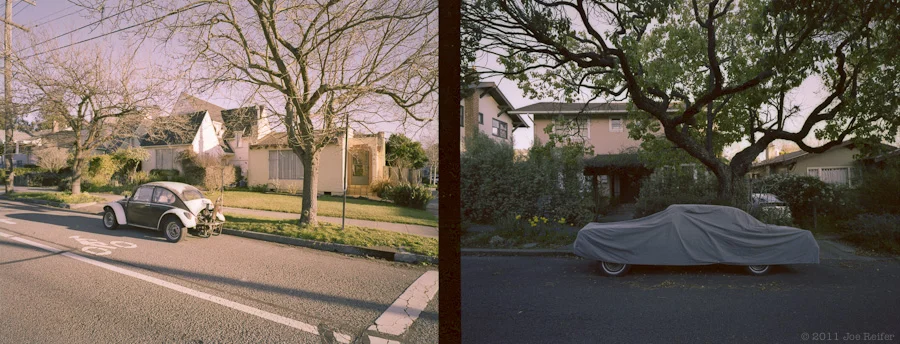 Berkeley diptych: Afternoon and evening -- by Joe Reifer