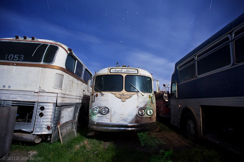 A vintage bus called the Royal Roost -- by Joe Reifer