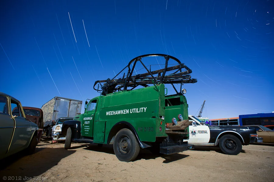 The Weehawken Utility truck is really a star catching device -- by Joe Reifer