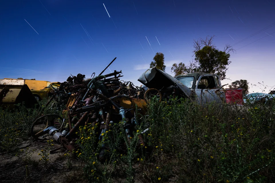 Out in the weeds, a bad case of steering wheel overindulgence