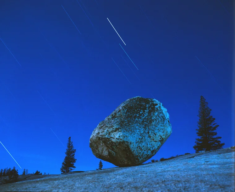 Steve’s Rock, Tioga Pass, Yosemite National Park, 1981