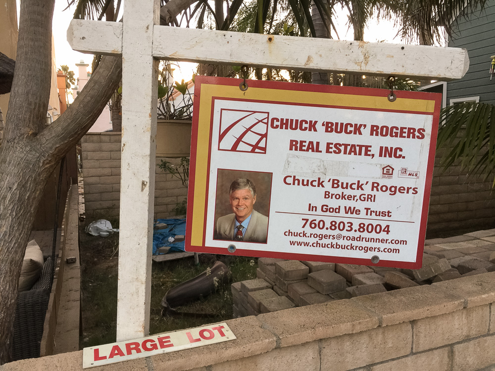 I wondered if Buck ever checked that place out. 