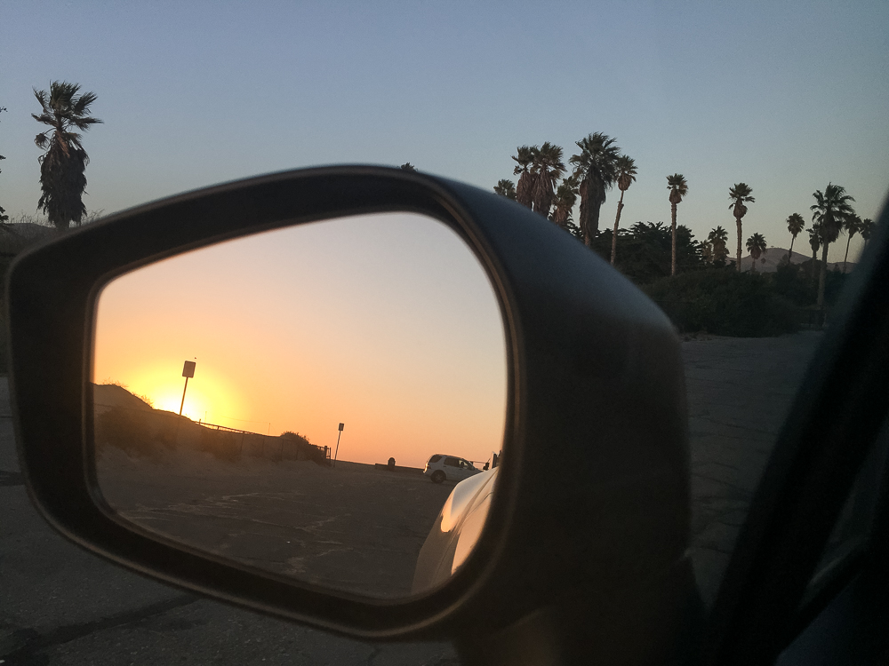  The sunset somewhere over Ventura. 