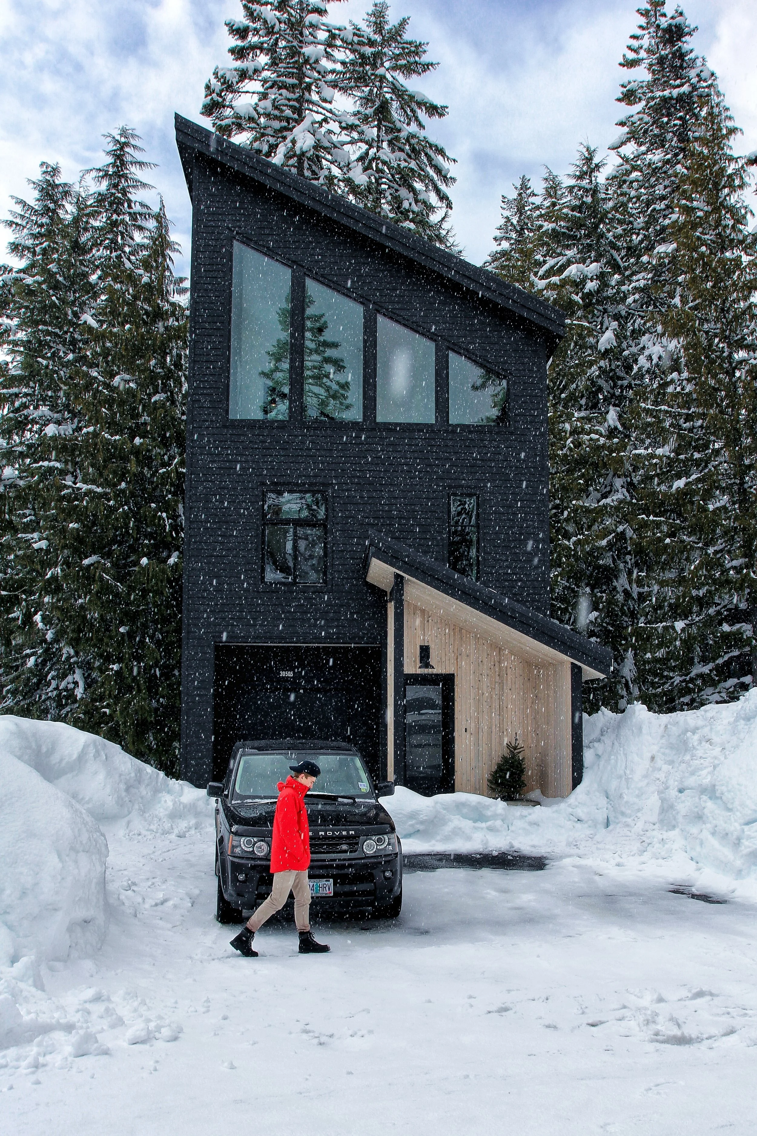 modern cabin, architecture, architect, home design