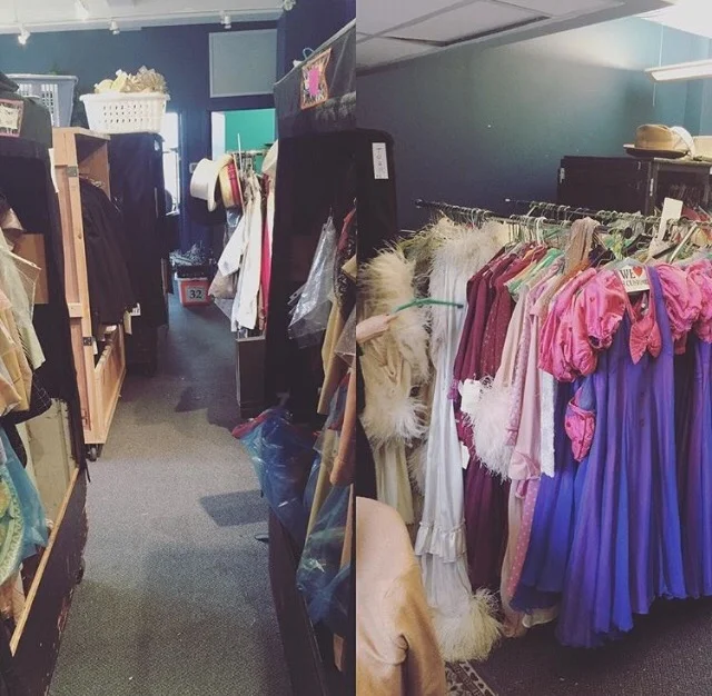 Wardrobe at Big League Productions 42nd Street