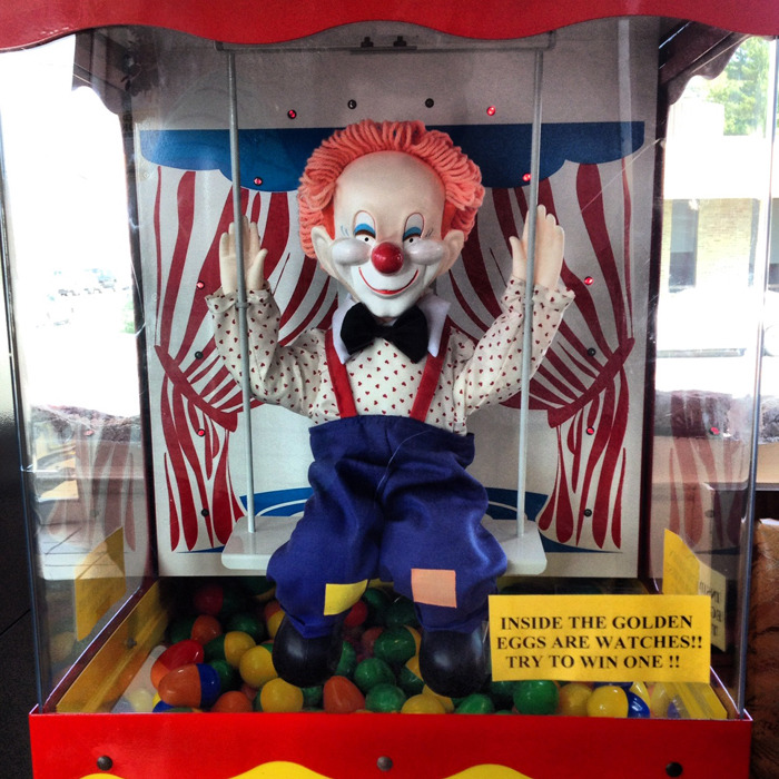 Scary Diner Clown