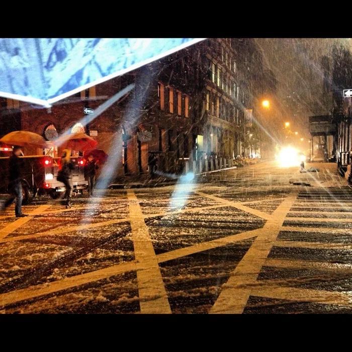 Storm in the city
