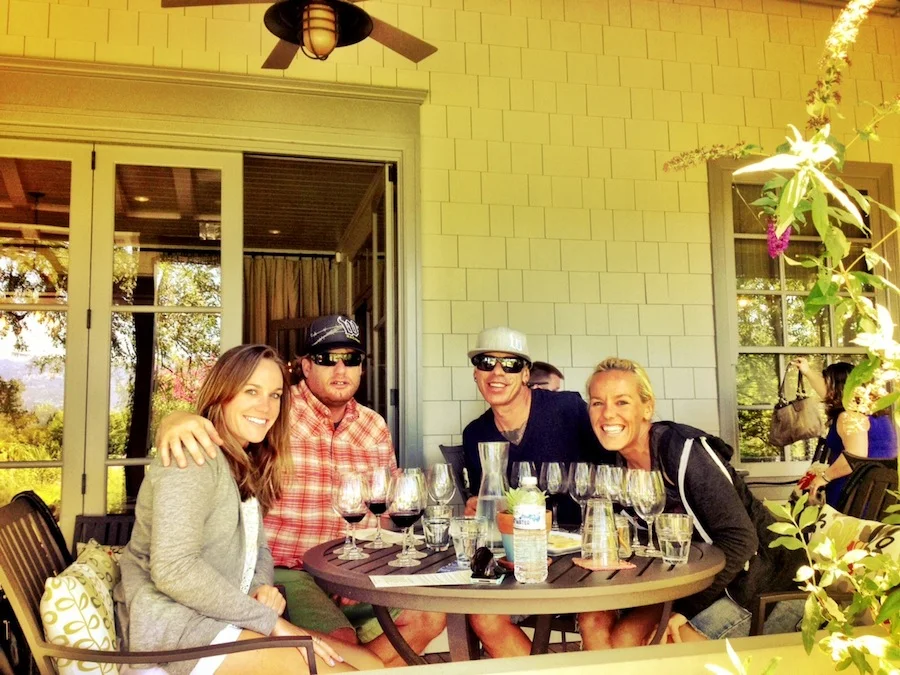 Outside at Frog's Leap Winery