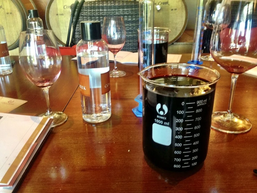 Wattie missed the memo that we were only supposed to fill the beaker to 800ml.....