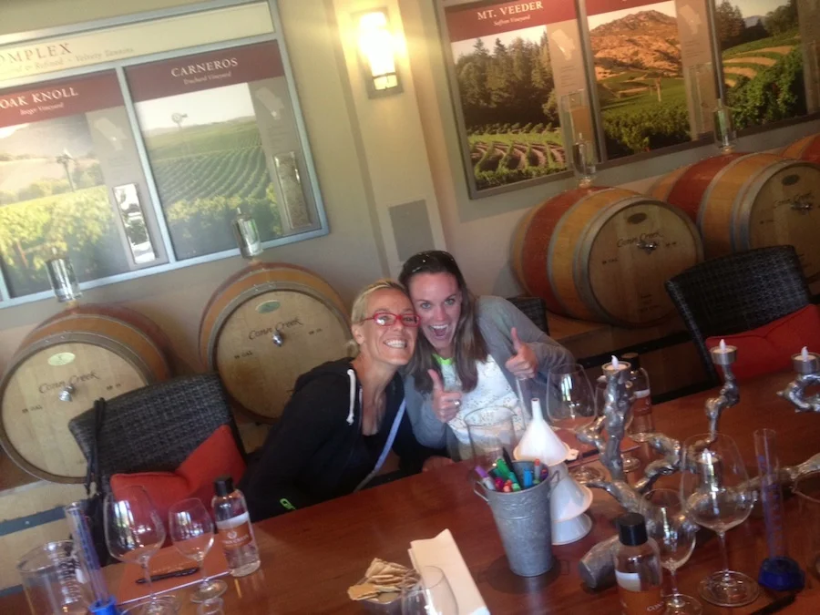 Getting ready for just a few tastings...