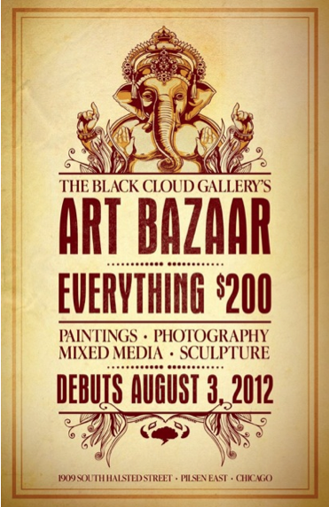 Art Bazaar at Black Cloud Gallery