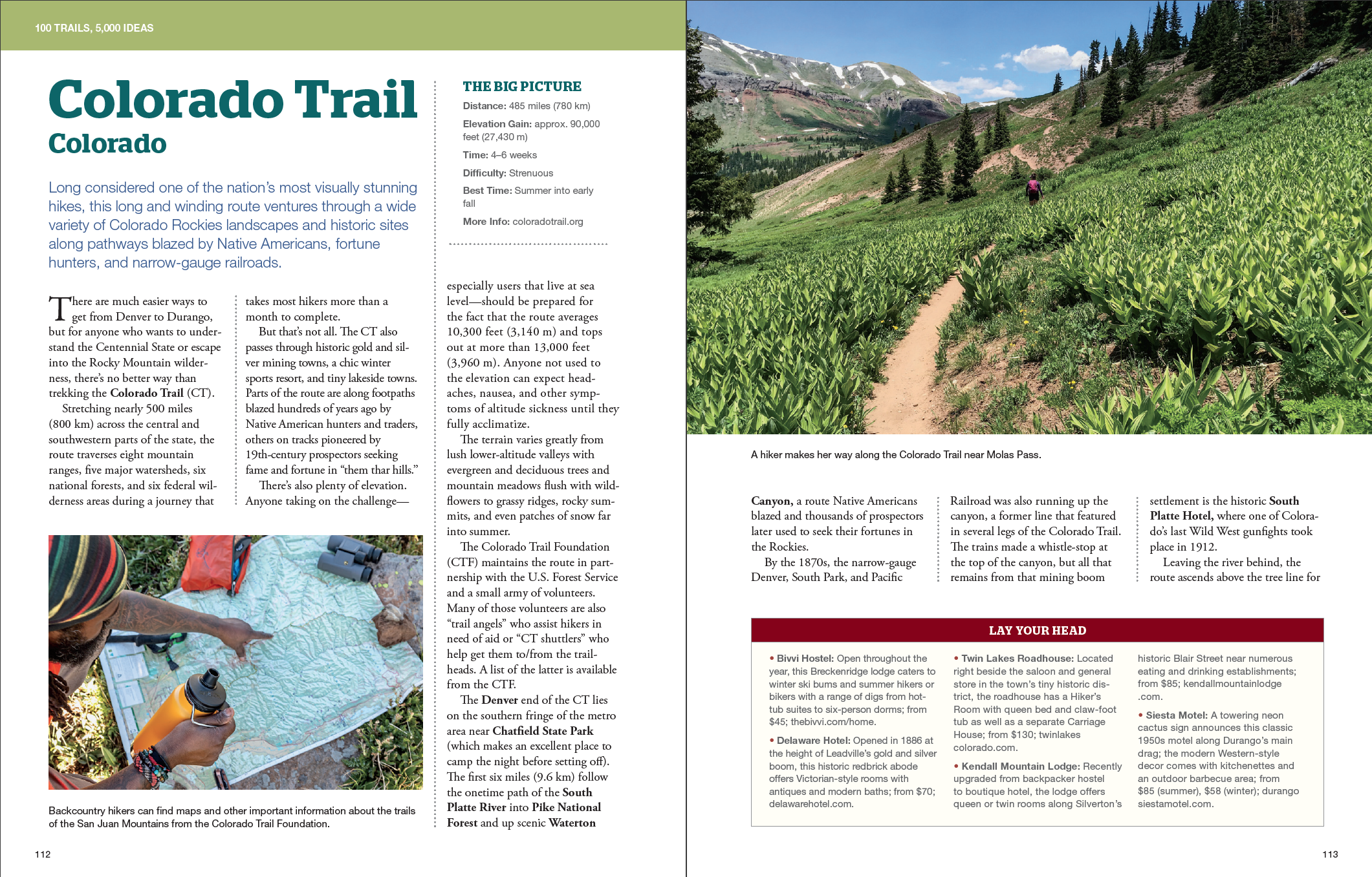 100 Trails 5000 Ideas, National Geographic, 2023