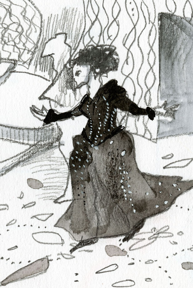Titania, close up