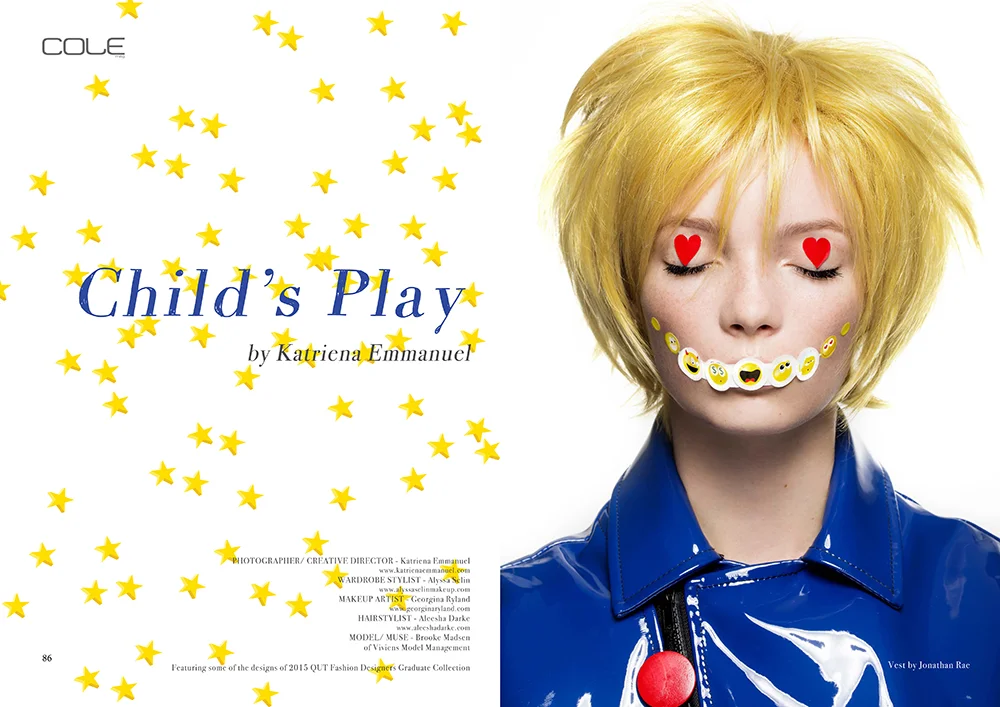 Child's Play - Cole Magazine Issue #4