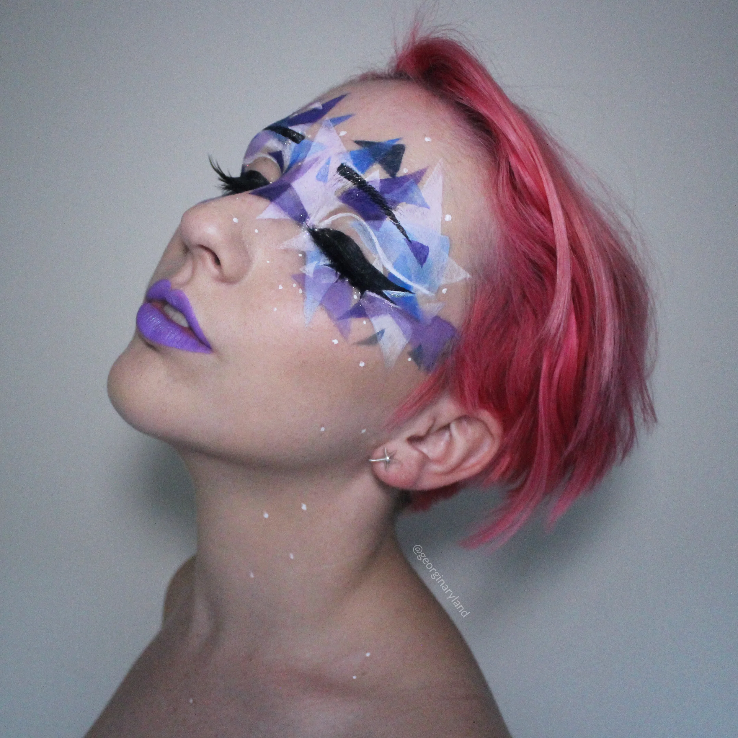Sheer Triangles/Long Lashes