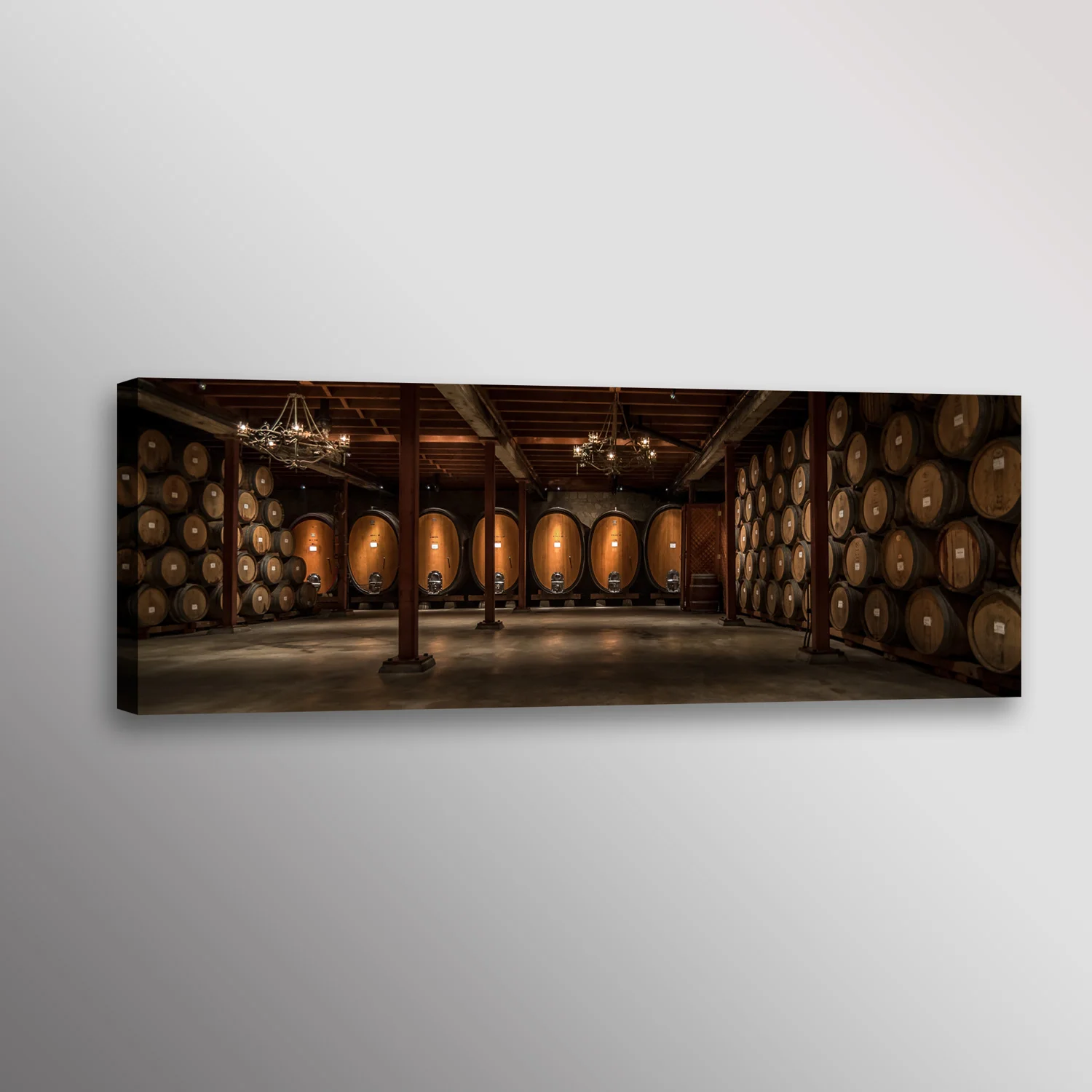 Wine Cellar Barrels Wall Art