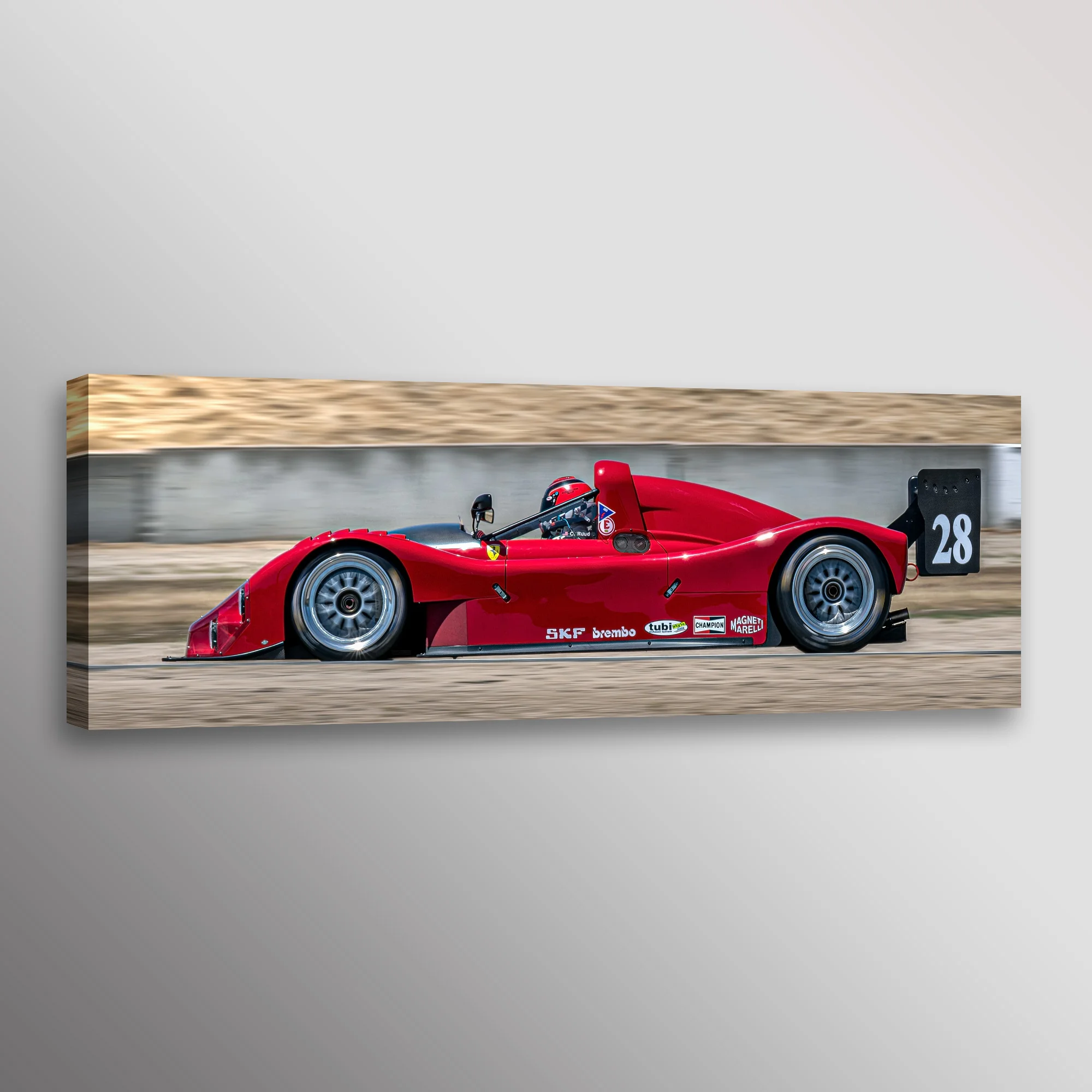 Ferrari F333SP WSC Racecar Photo Car Automotive Wall Art Canvas Print