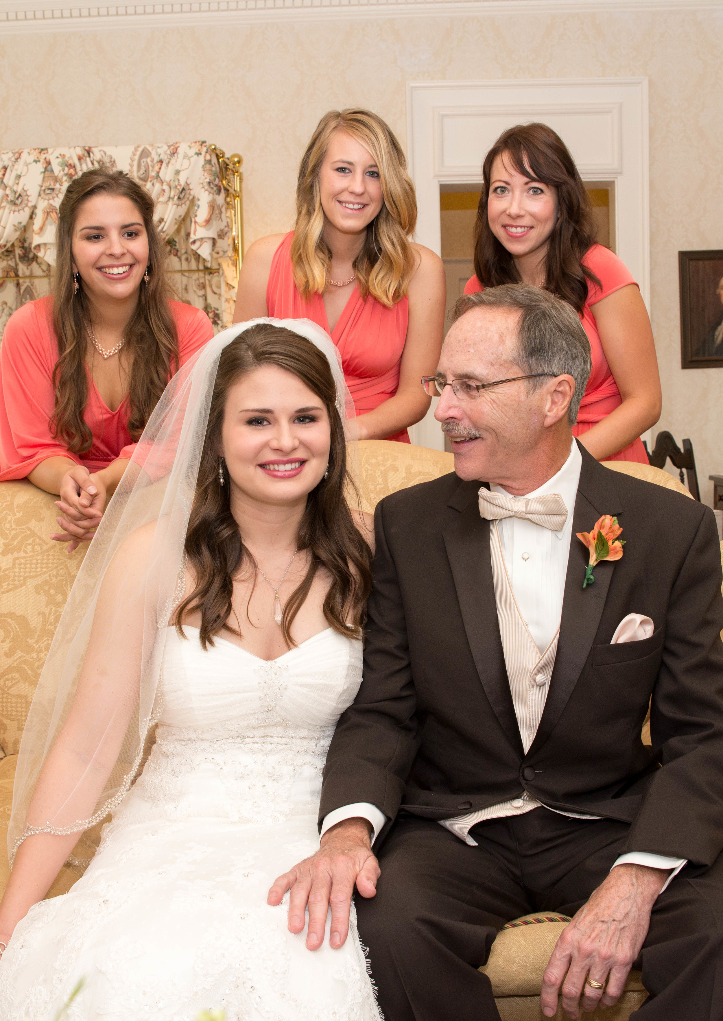 Kelsey with her dad.