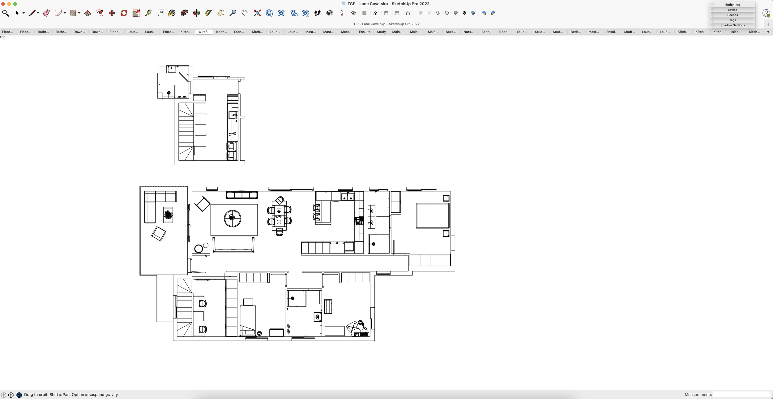 How to create lighting and electrical plans in SketchUp and Layout