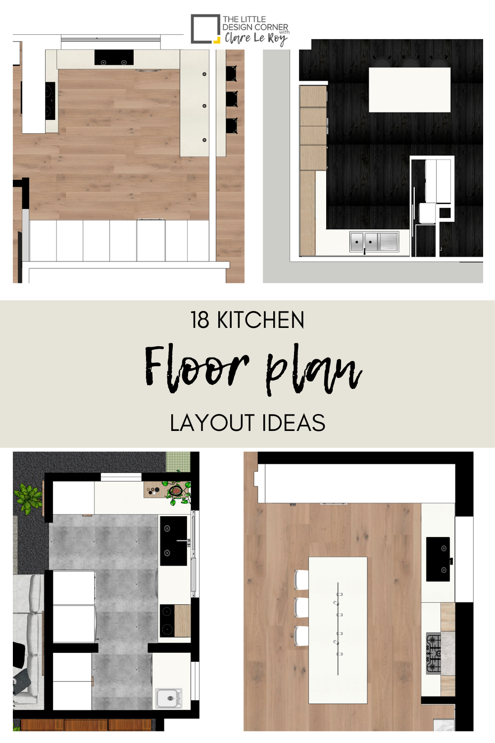 Awesome kitchen floor plan ideas 18 Kitchen Floor Plan Layout Ideas The Little Design Corner Awesome kitchen floor plan ideas 18 Kitchen Floor Plan Layout Ideas The Little Design Corner