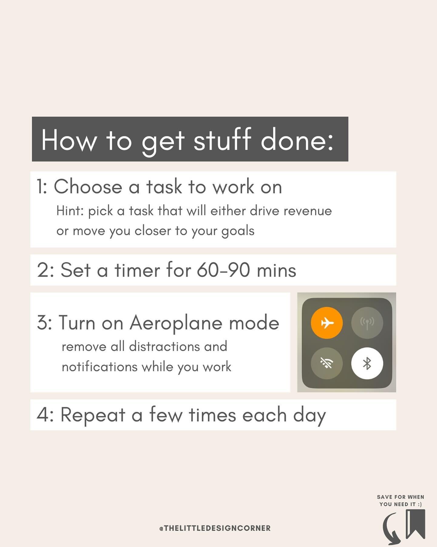 I don&rsquo;t actually work that much - I&rsquo;m just very smart about the time I spend working.

I do a few working sprints like this each day where I turn off all notifications and distractions and I power out the work I want to get done.

Then I 