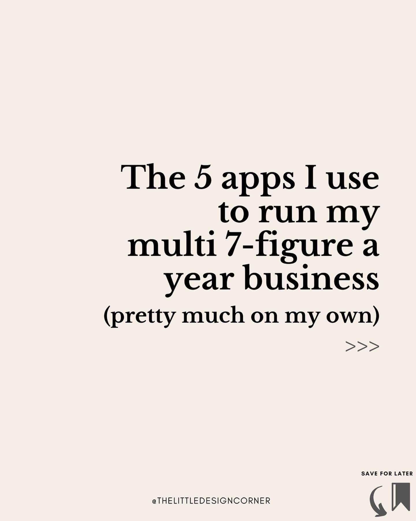 I prioritise a life of freedom and flexibility over growth at all costs. ⬇️

I hate managing staff so I only ever want to grow my business to the point that I can manage it all on my own.

I do have the help of one part time virtual assistant (Kate, 