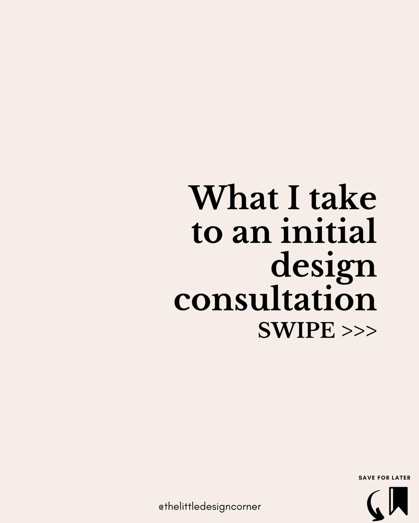 Here&rsquo;s my initial design consultation toolkit [+ FREE GUIDE]

I had this toolkit of supplies ready and packed at all times so I could just grab it each time I walked out the door to meet a new client.

Here&rsquo;s what I had in it:
✅ A print o