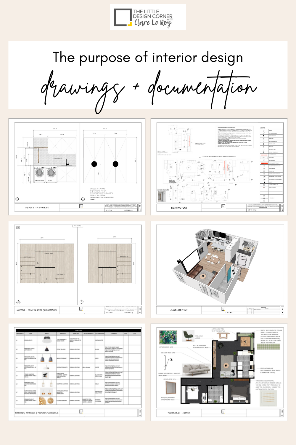 The Purpose Of Interior Design Drawings