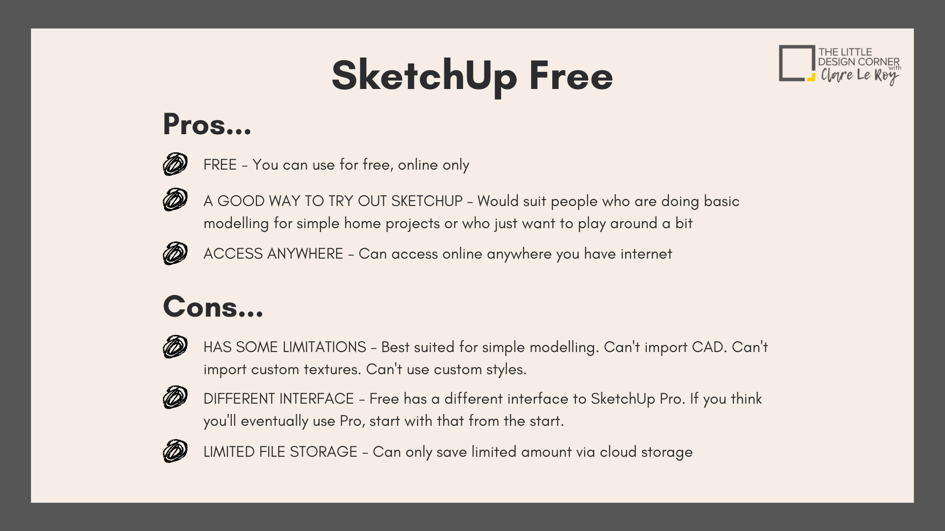 sketchup free vs sketchup pro