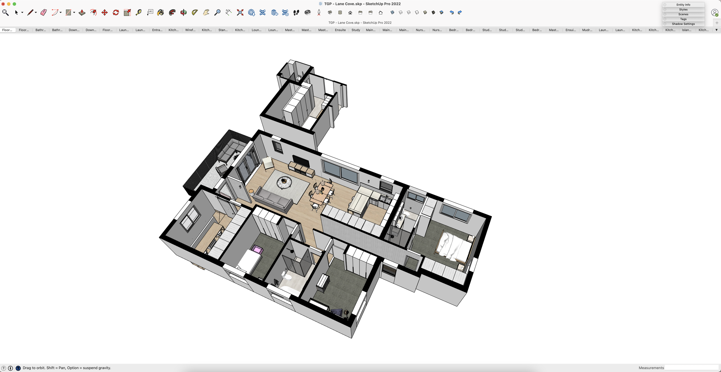 How to create lighting and electrical plans in SketchUp and Layout