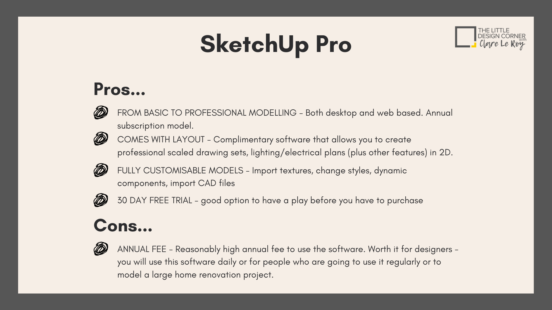 what sketchup pro version is free
