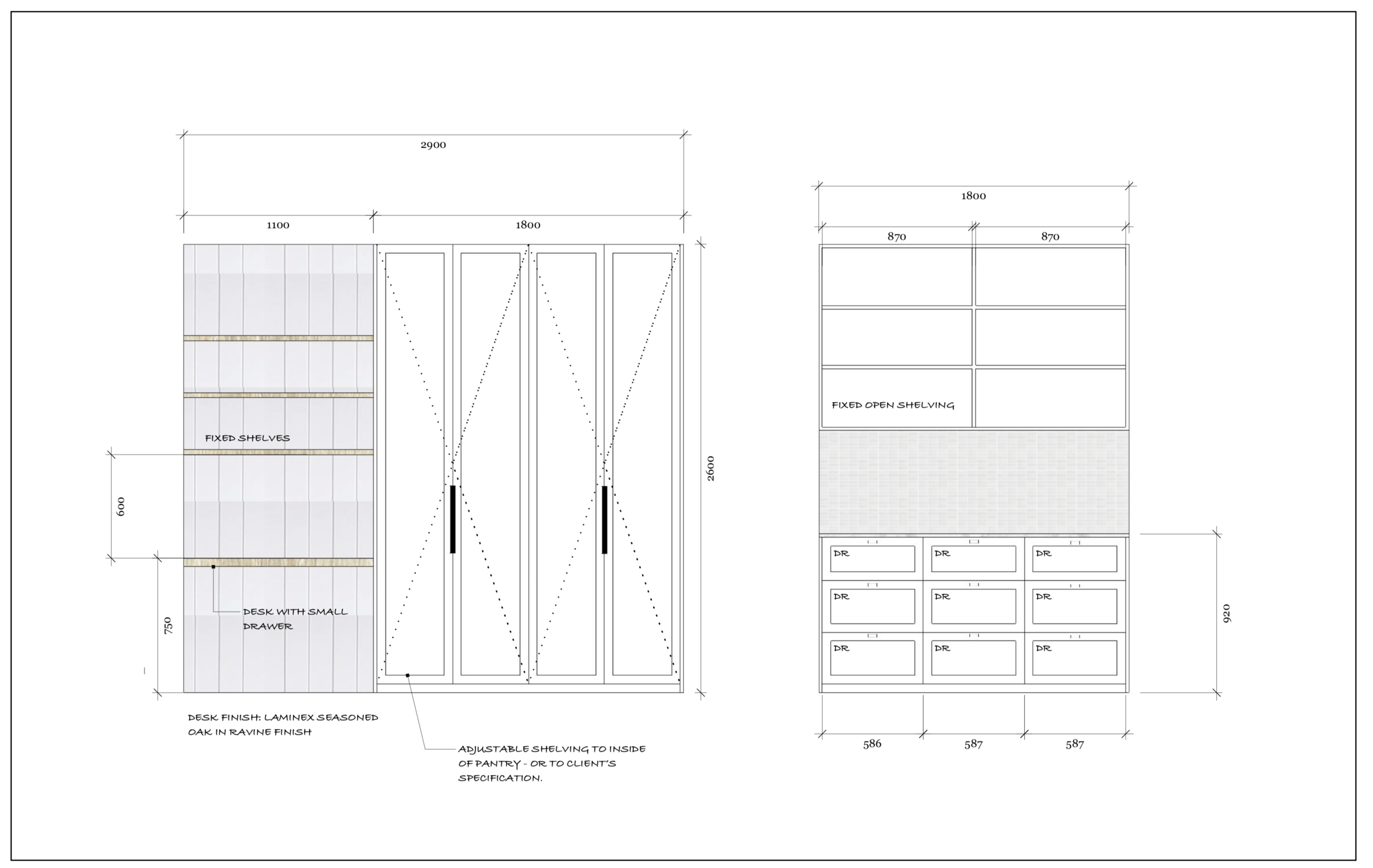 Wardrobe design tips, tricks and measurements — The Little Design Corner