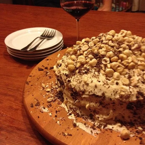 Hazelnut Coffee Cake