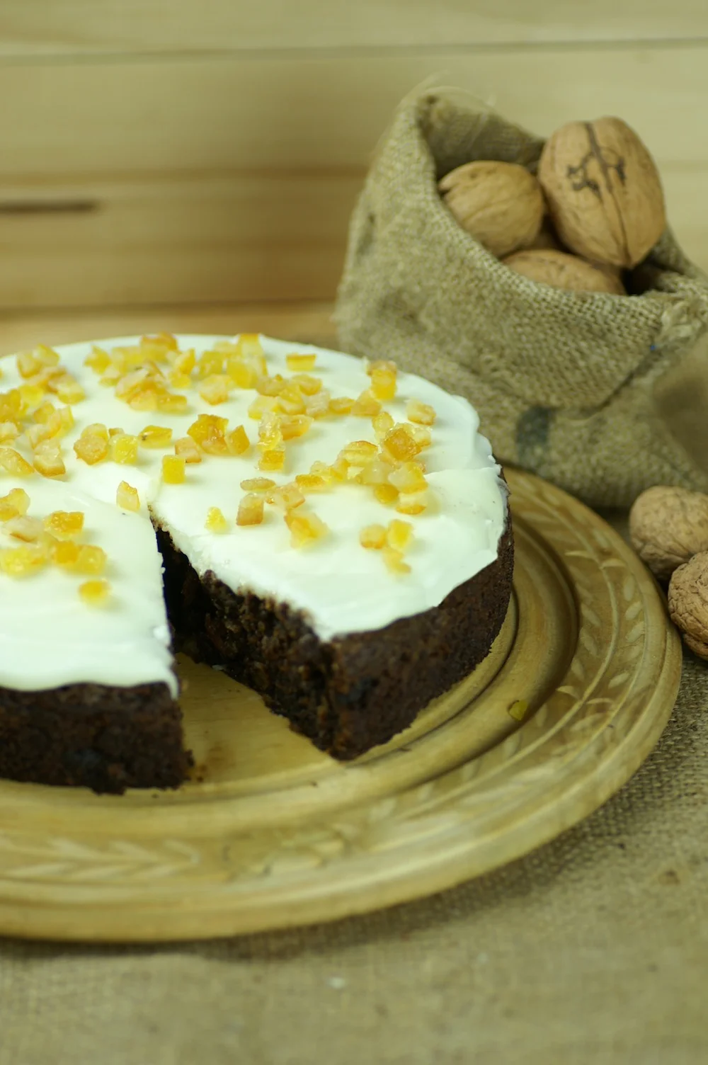Gluten free carrot cake
