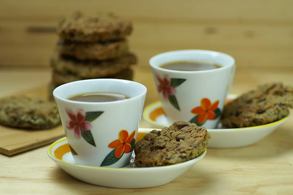 Gluten free chocolate chip biscuits