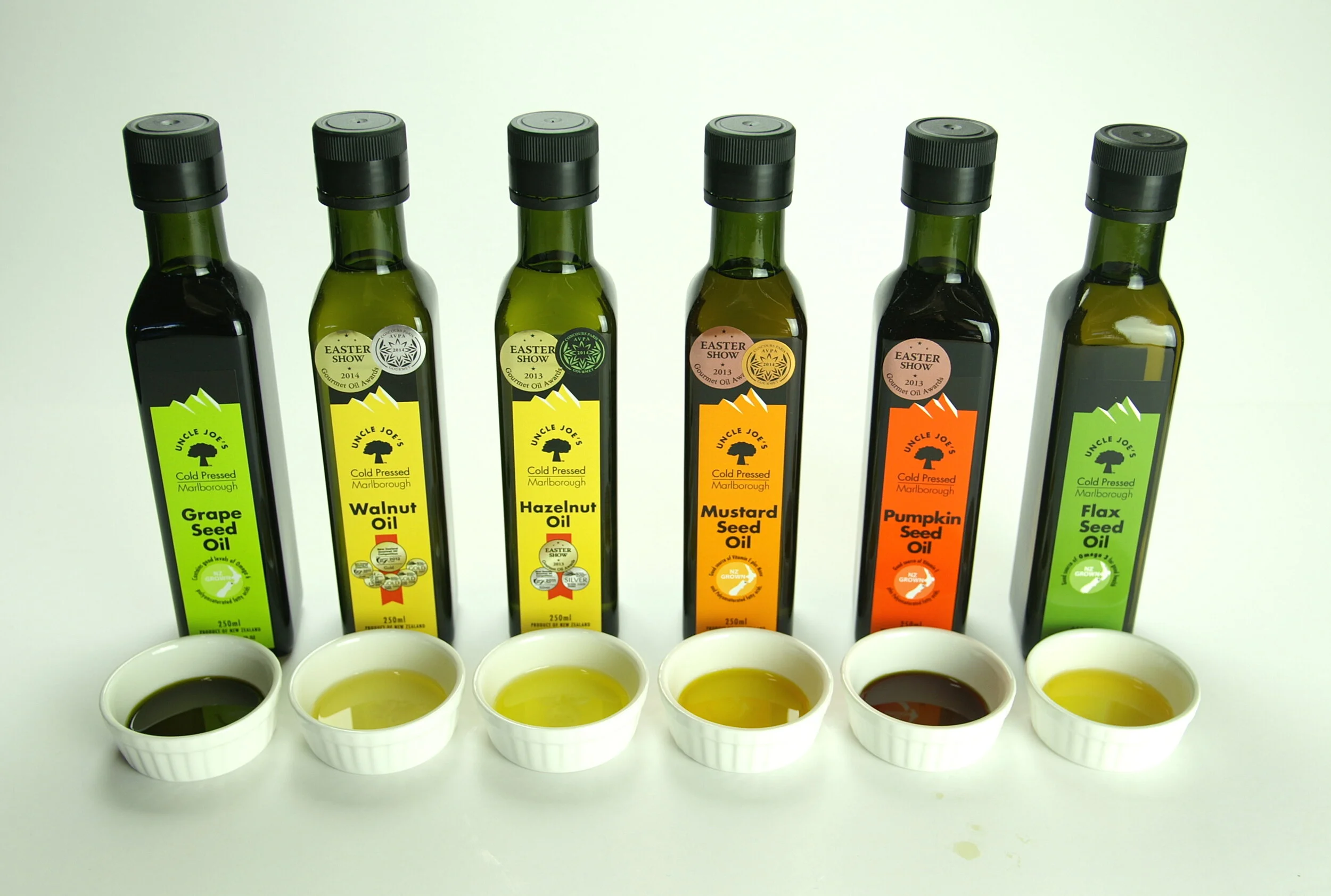 Nut and seed oils