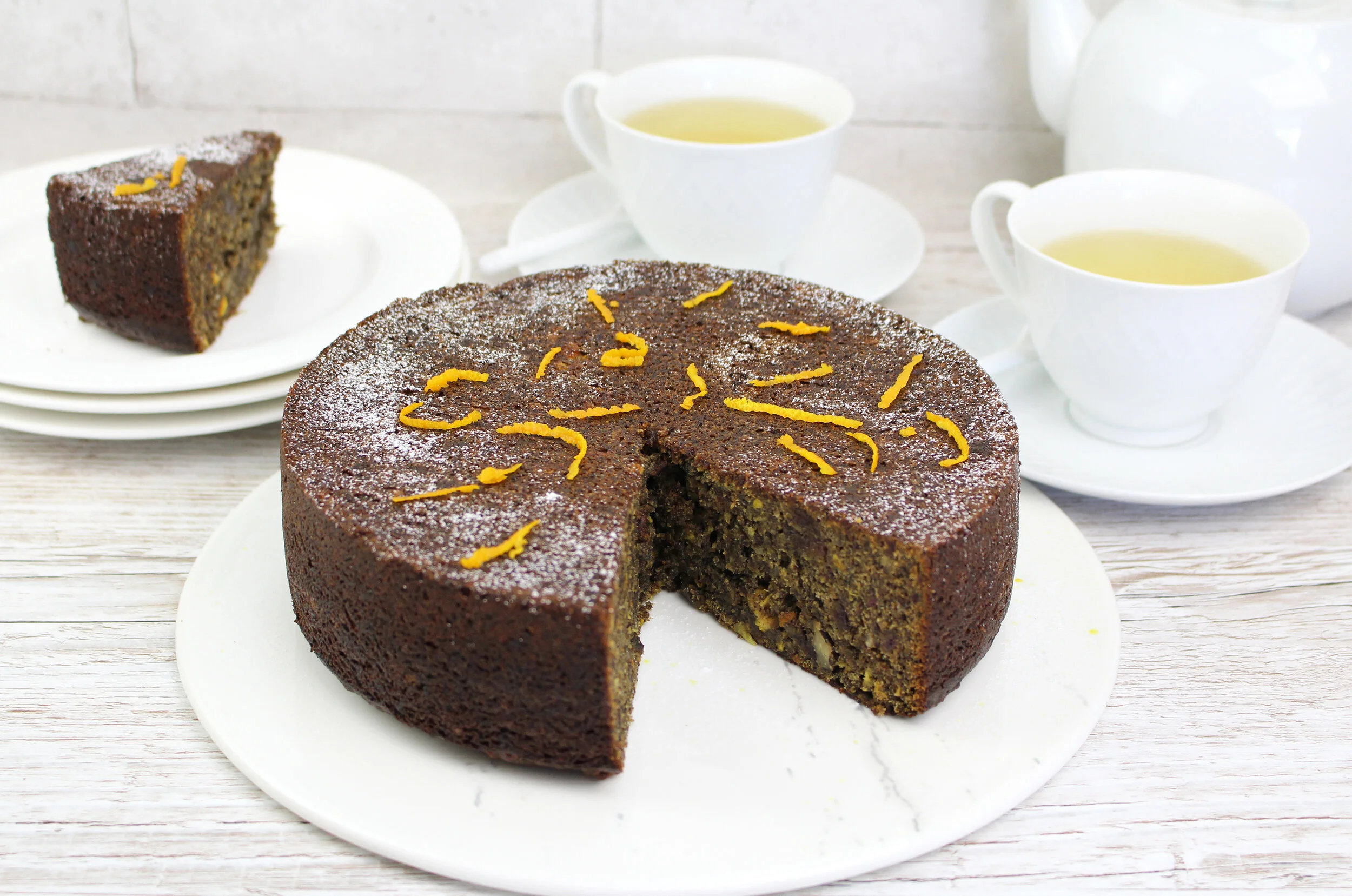 Orange &amp; Hemp Seed Flour Cake