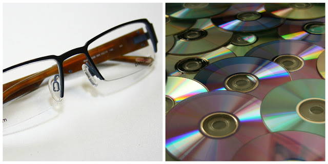 Yup, those glasses framing your face and the CD's that are collecting dust are made of polycarbonate.