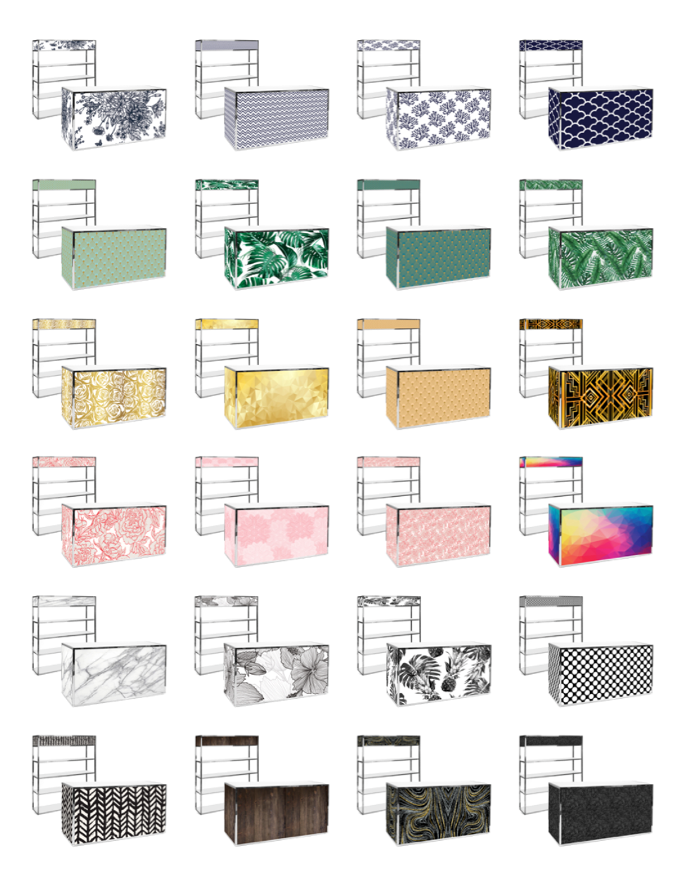 Sample Graphic Wraps; Contact us for full details and pricing