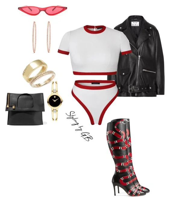 Anais Riley Bodysuit Styled by GB- Look One
