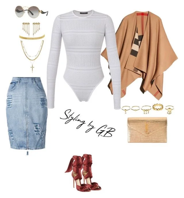 Anais Cat Bodysuit Styled by GB- Look one 