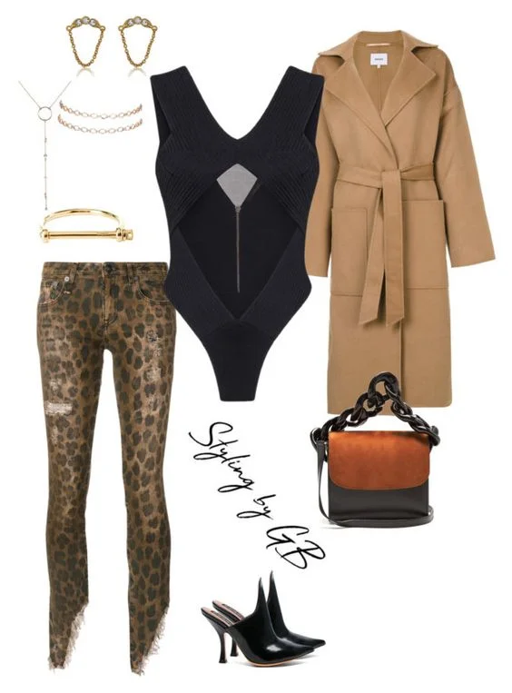 Anais Frida Bodysuit Styled by GB- Look One