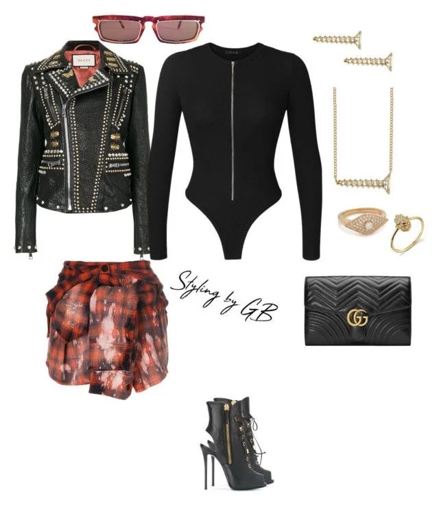 Anais Sophie Bodysuit Styled by GB- Look One