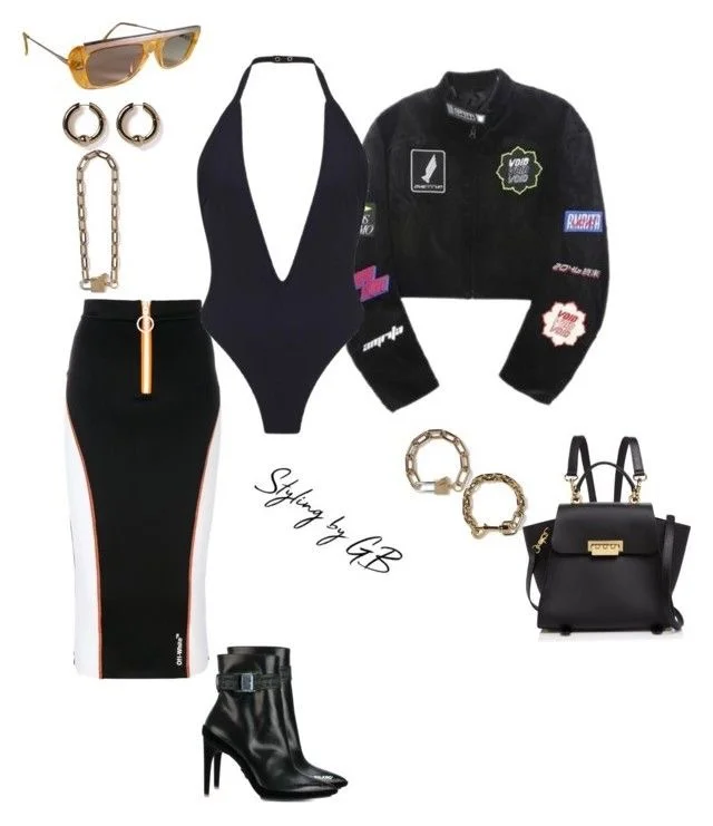 Anais Ginta Bodysuit Styled by GB- Look Two